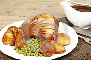 Roast pork