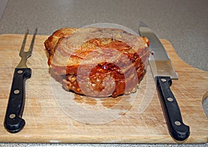 Roast pork