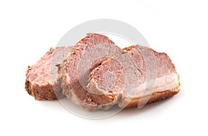 Roast pork slices