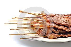 Roast Pork in a Stick