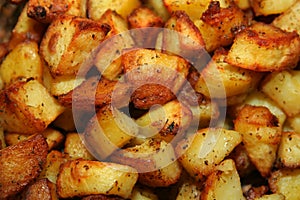 Roast potatoes photo