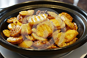 Roast potatoes