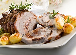 Roast of veal