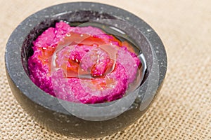 Roasted Beetroot Hummus