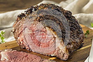 Roasted Boneless Prime Beef Rib Roast