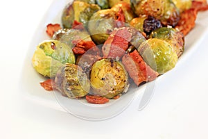 Roasted brussel sprouts