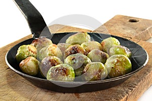 Roasted brussels sprouts