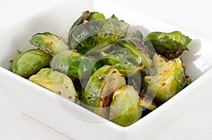 Roasted brussels sprouts