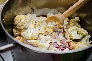 Roasted cauliflower