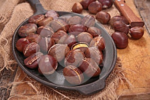 Roasted chestnut