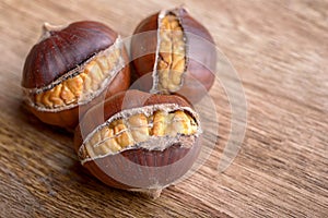 Roasted chestnut