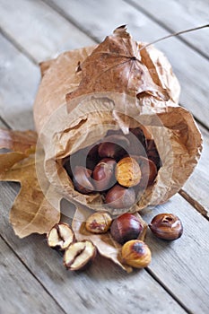 Roasted chestnut