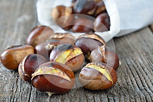 Roasted chestnuts