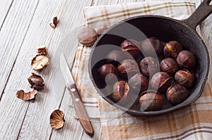 Roasted chestnuts