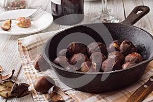 Roasted chestnuts