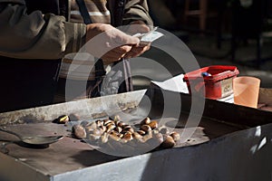 roasted chestnuts and Money