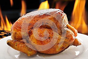 Roasted chicken