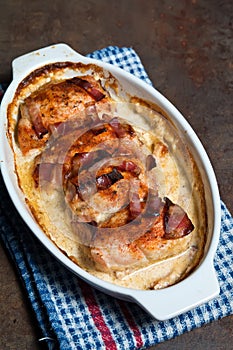 Roasted chicken rolls