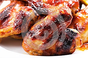 Roasted chicken wings