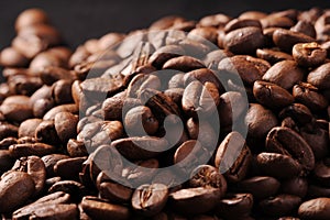 Roasted coffee beans