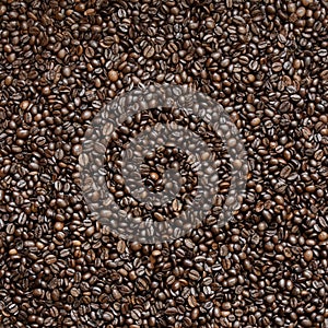 Roasted coffee beans