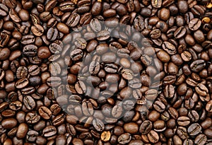 Roasted coffee beans