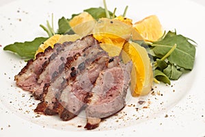 Roasted Duck Breast With Orange