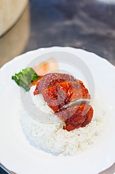 Roasted Duck with Gingers and Vegetables