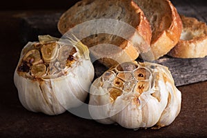 Roasted garlic