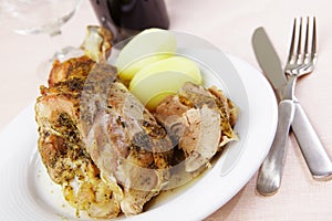 Roasted Leg of turkey