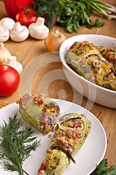 Roasted Marrow squash