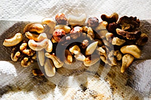 Roasted mixed nuts