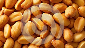 Roasted Peanuts Close Up