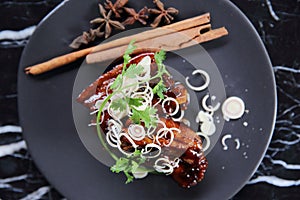 Roasted pork Belly with Chinese Herbs