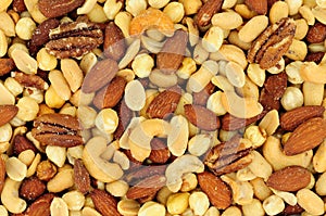 Roasted salted mixed nuts