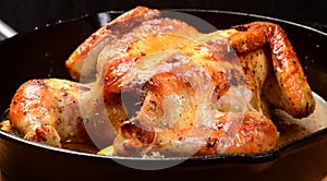 Roasted Spatchcock Chicken