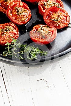 Roasted Tomatoes with Garlic and Thyme