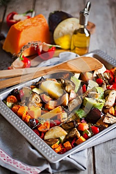 Roasted vegetables