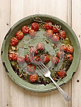 Roasted vine red cherry tomatoes