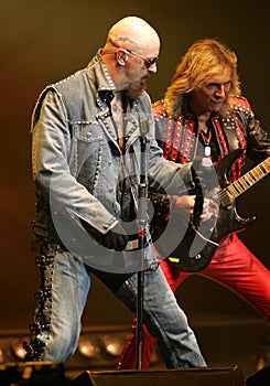 Judas Priest performs in concert