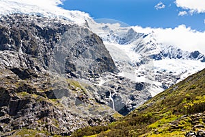 Rob Roy Glacier in New Zealand