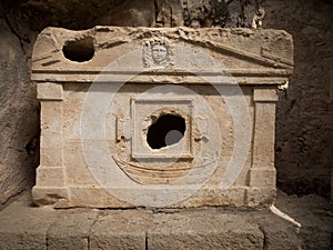 Robbed lycian sarcophagus