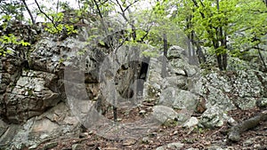 Robber`s Cave State Park, Wilburton, Oklahoma