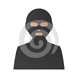 robber. Vector illustration decorative design photo