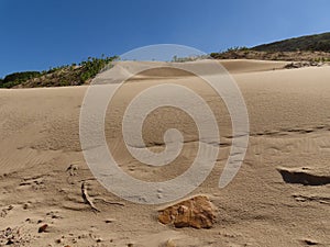 Sandy dunes on the Robberg Peninsula photo