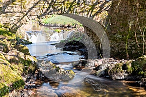 Robbers Bridge in Exmoor National Park