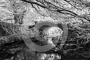 Robbers Bridge in Exmoor National Park