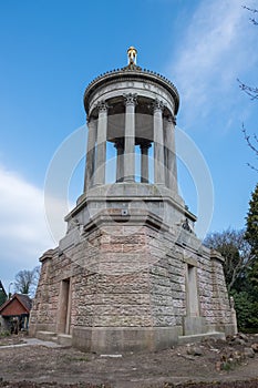 Robert Burns Memorial in Alloway near Ayr Scotland