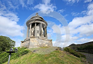 Robert Burns Monument in Edinburgh