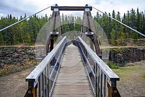 Robert Lowe Bridge Yukon River Miles Canyon Canada